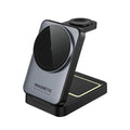 Foldable 3 in 1 Magnetic Wireless Charger Stand for Magsafe Iphone 15 14 13 12 Apple Watch 2-8 Airpods Pro Fast Charging Station