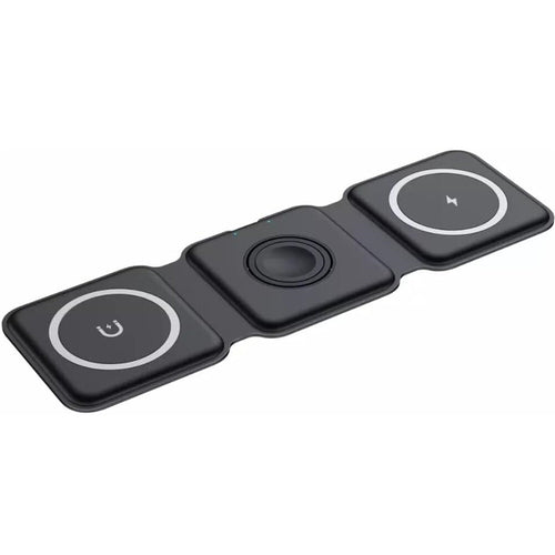 3In1 Wireless Charger Foldable Mat Pad for Apple Watch Air Pods Iphone 14 Max